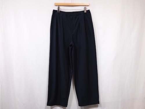 CURLY” LINEN BLENDED EZ PANTS NAVY”