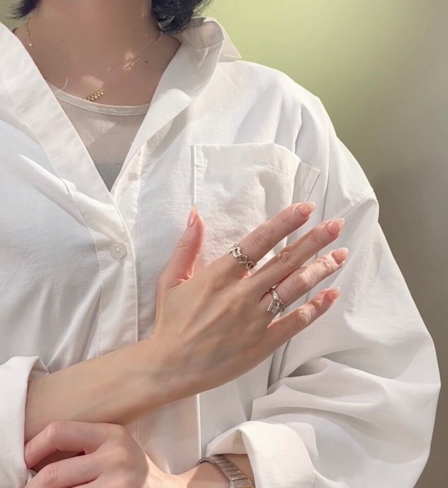 TIFFANY＆CO】【10号 】2376 1837 ティファニー ロックチャーム リング