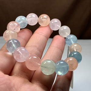 透明度有☆ミックスベリル ブレスレット