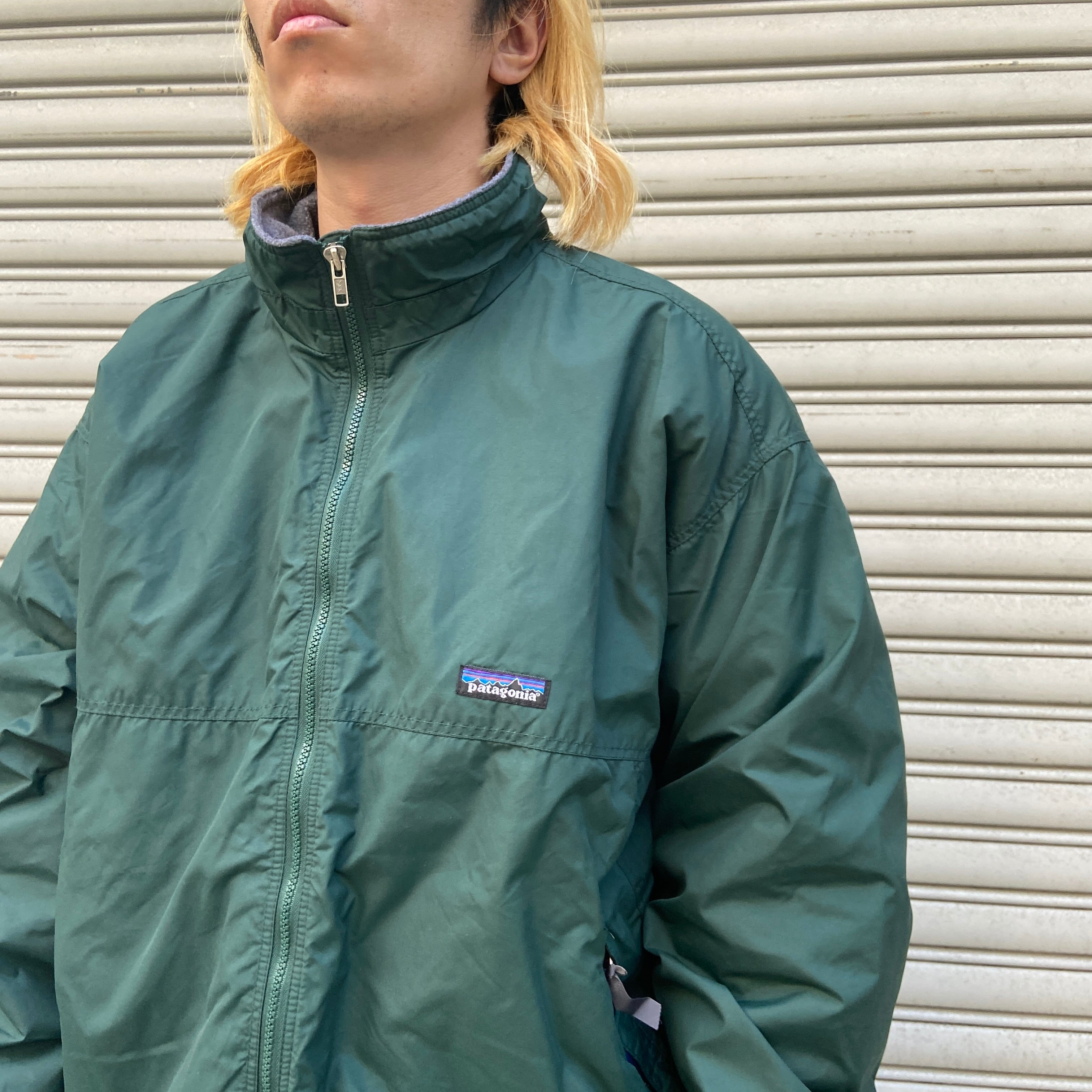 送料無料』patagonia パタゴニア 90s シェルドシンチラジャケット USA