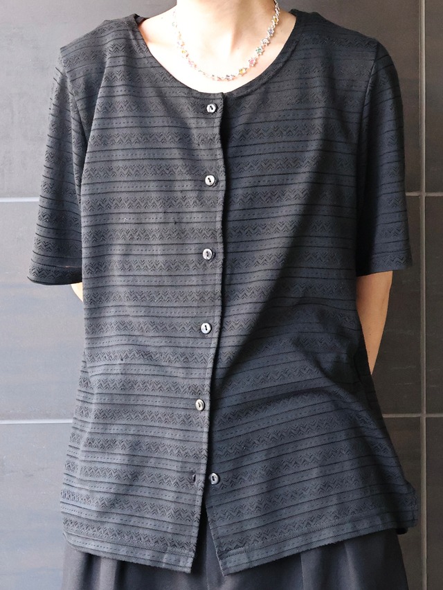 half sleeve design cardigan