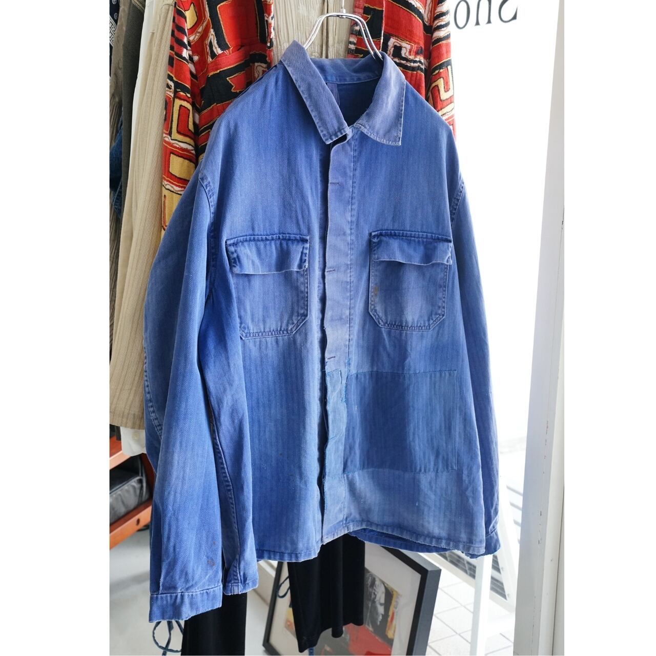 ドイツ軍 ワークジャケット デッドストック 56｜NA381 | Pickle