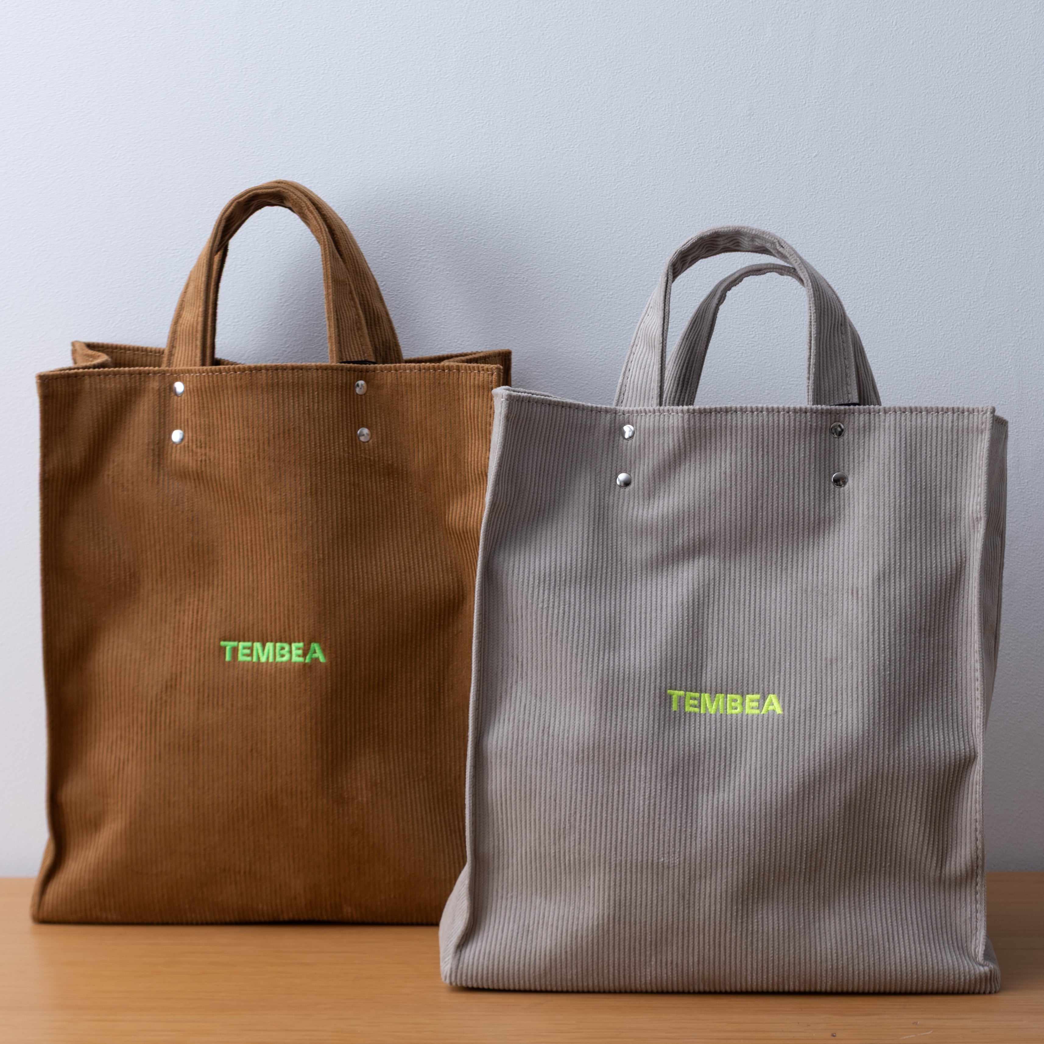 TEMBEA│PAPER TOTE MEDIUM CORDUROY ｜テンベア｜ペーパートート