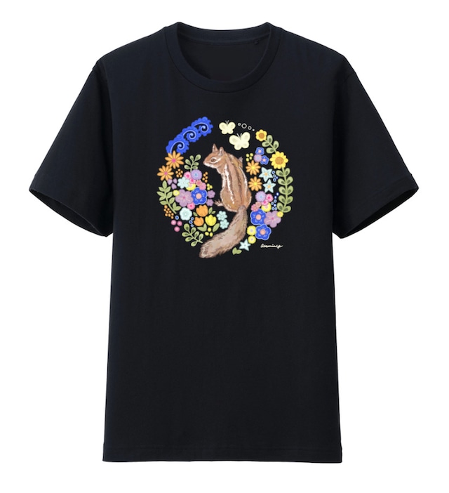 Tシャツ「night forest」