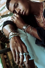 Twist Beads Ball Bracelet