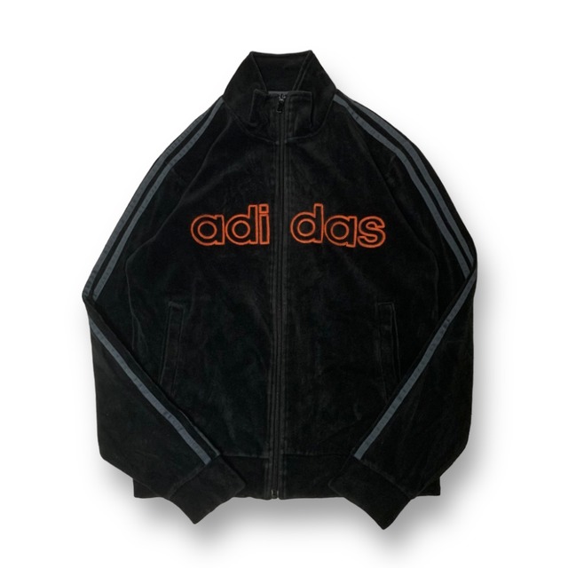 00s adidas Velour Track Jacket | Used & Vintage Clothing FRONTLINE 