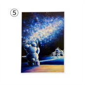 熊五郎のポストカード3枚セット(A5サイズ)