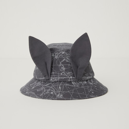 eLfinFolk(エルフィンフォルク)/ Noctua Beast Bucket Hat / gray / 52cm,54cm