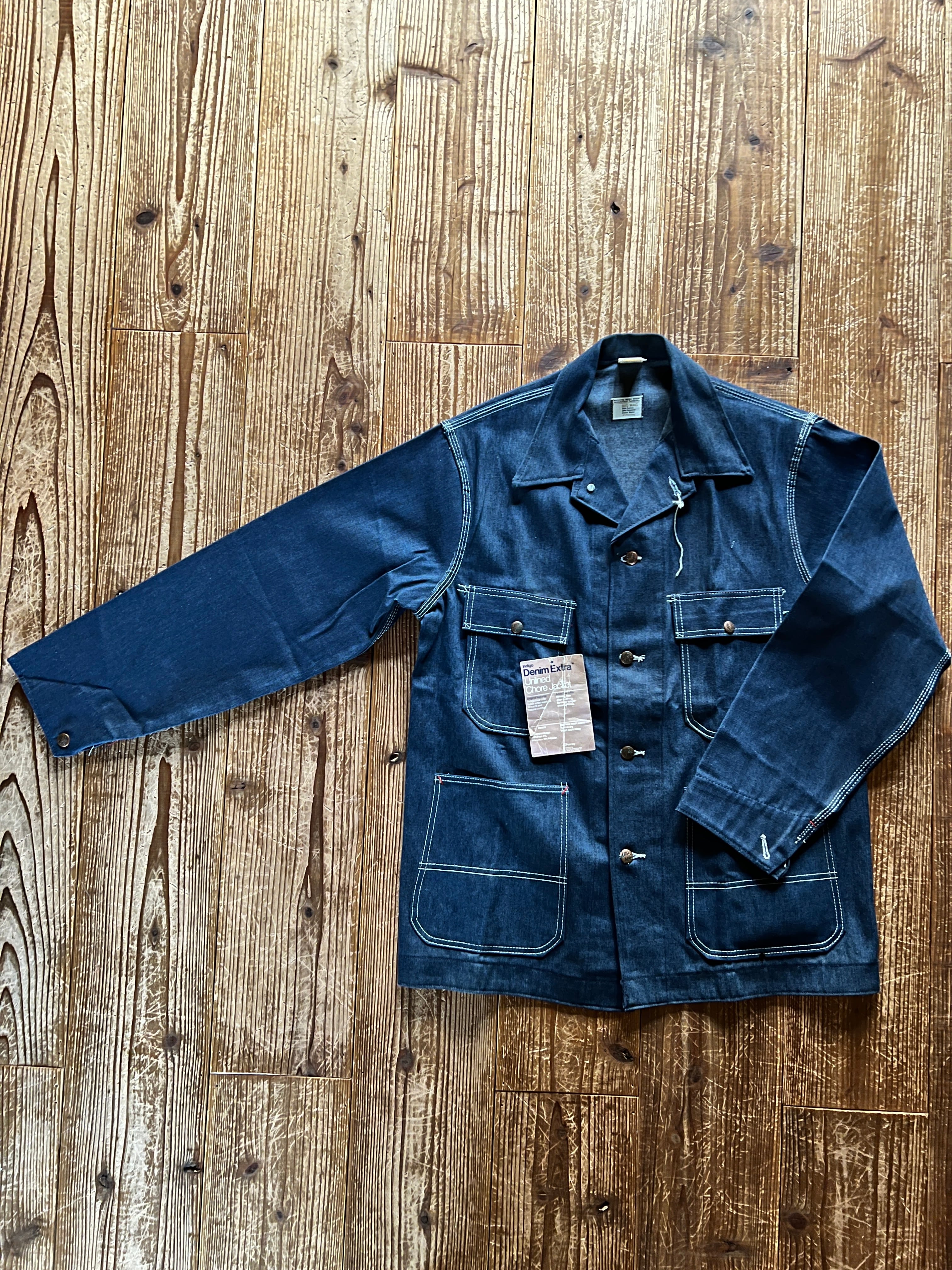 40-50's POWRHOUSE デニムカバーオール 希少サイズ 実寸(36-38位