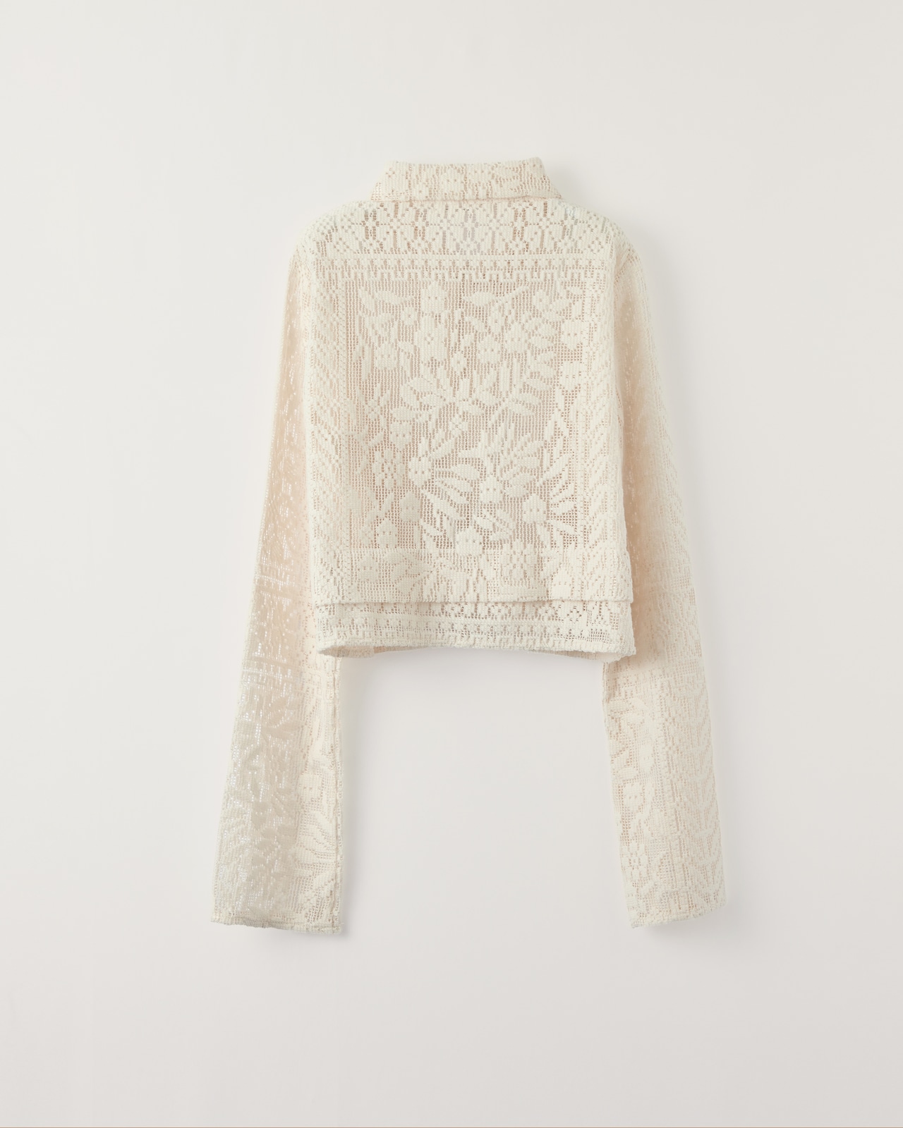 DU260502 Lace Button Cardigan Tops