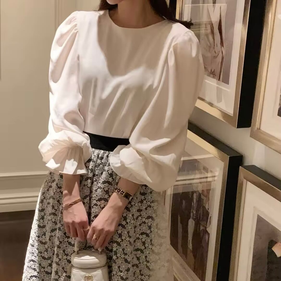 2wayリボンブラウス