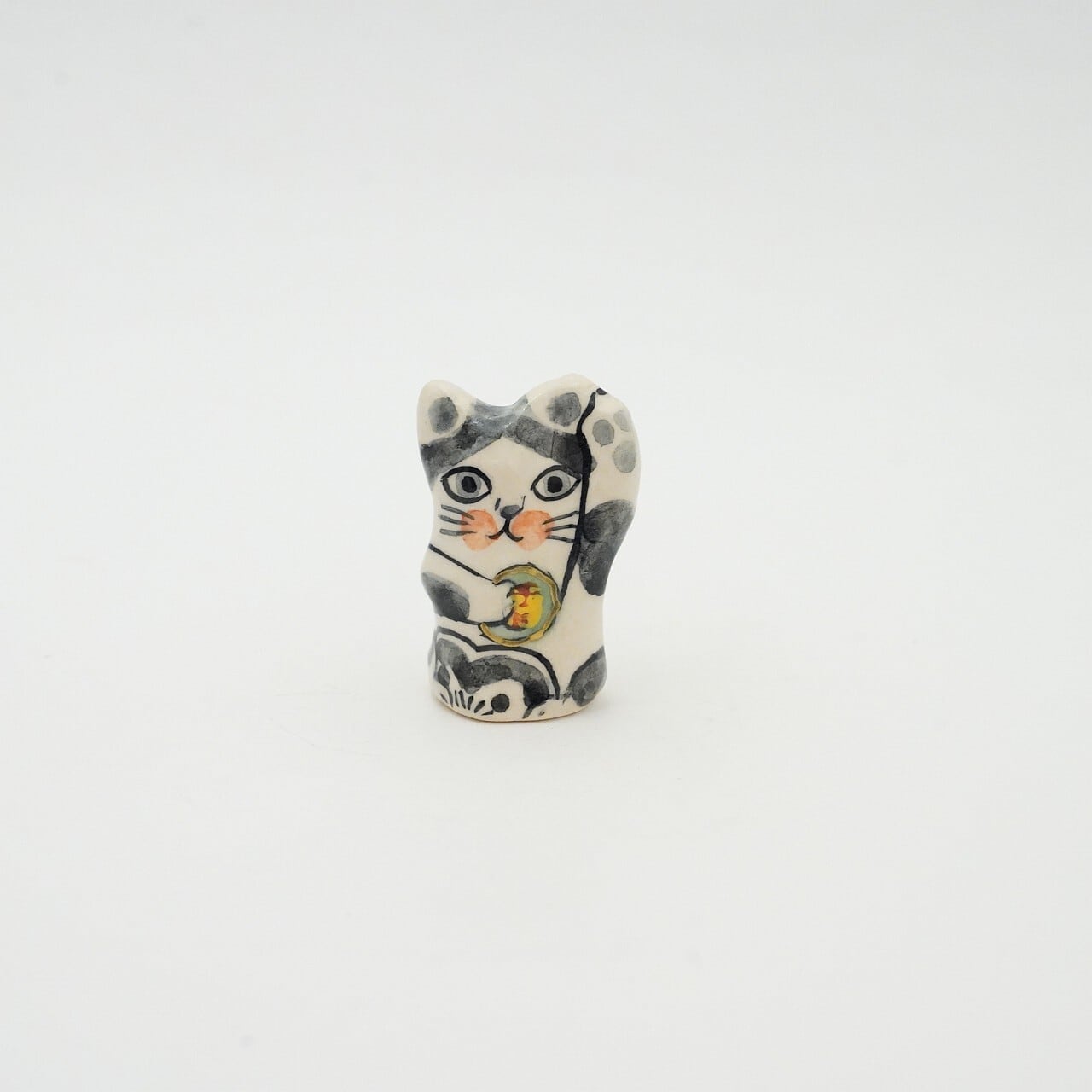 【浦本紀子】小さい人形 ねこ E