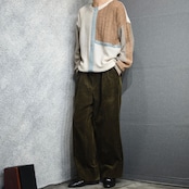 DUCA VISCONTI DI MODRONE khaki corduroy pants