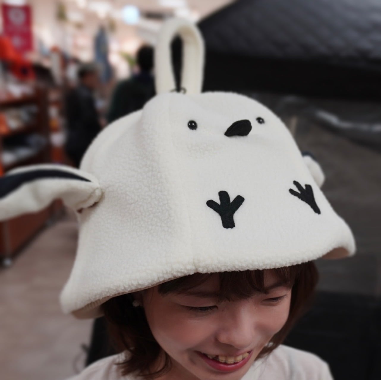 PITECAN THROPUS　シマエナガ　サウナハット シマエナガのサウナハット | PITECAN THROPUS