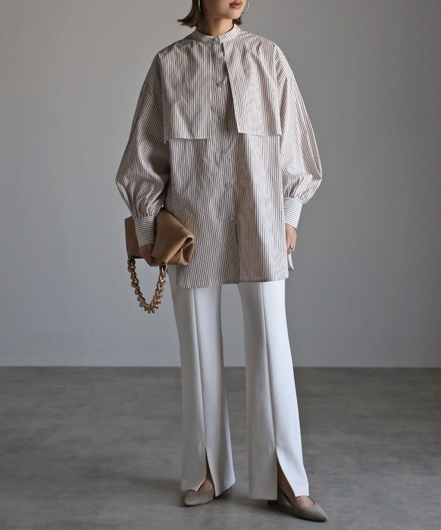 フライヨークストライプシャツ