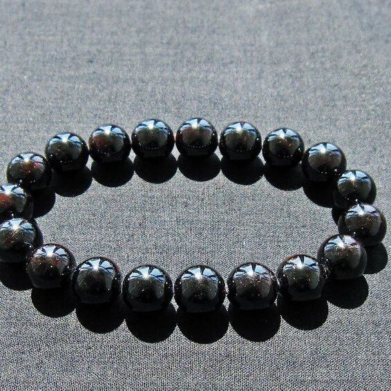 ガーネット ブレスレット 11mm 一点物 メール便可 [M便 1/10] 111-41423