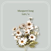 "[40%off]Christmas sale12/12 12:00~12/15★即納" Margaret long L40.F4 / Artificial Flowers：マーガレット 大きめ ボリューム ロング 長い 造花  アーティフィシャルフラワー フラワー  飾り 撮影小物