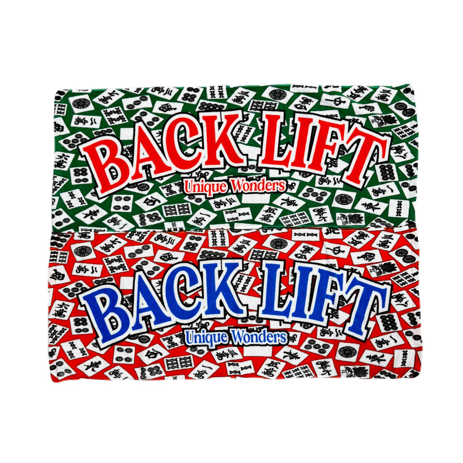 総柄麻雀フェイスタオル | BACK LIFT store