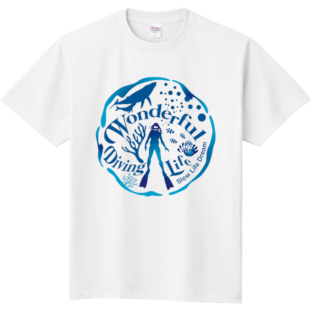 Wonderful Diving Life Tシャツ