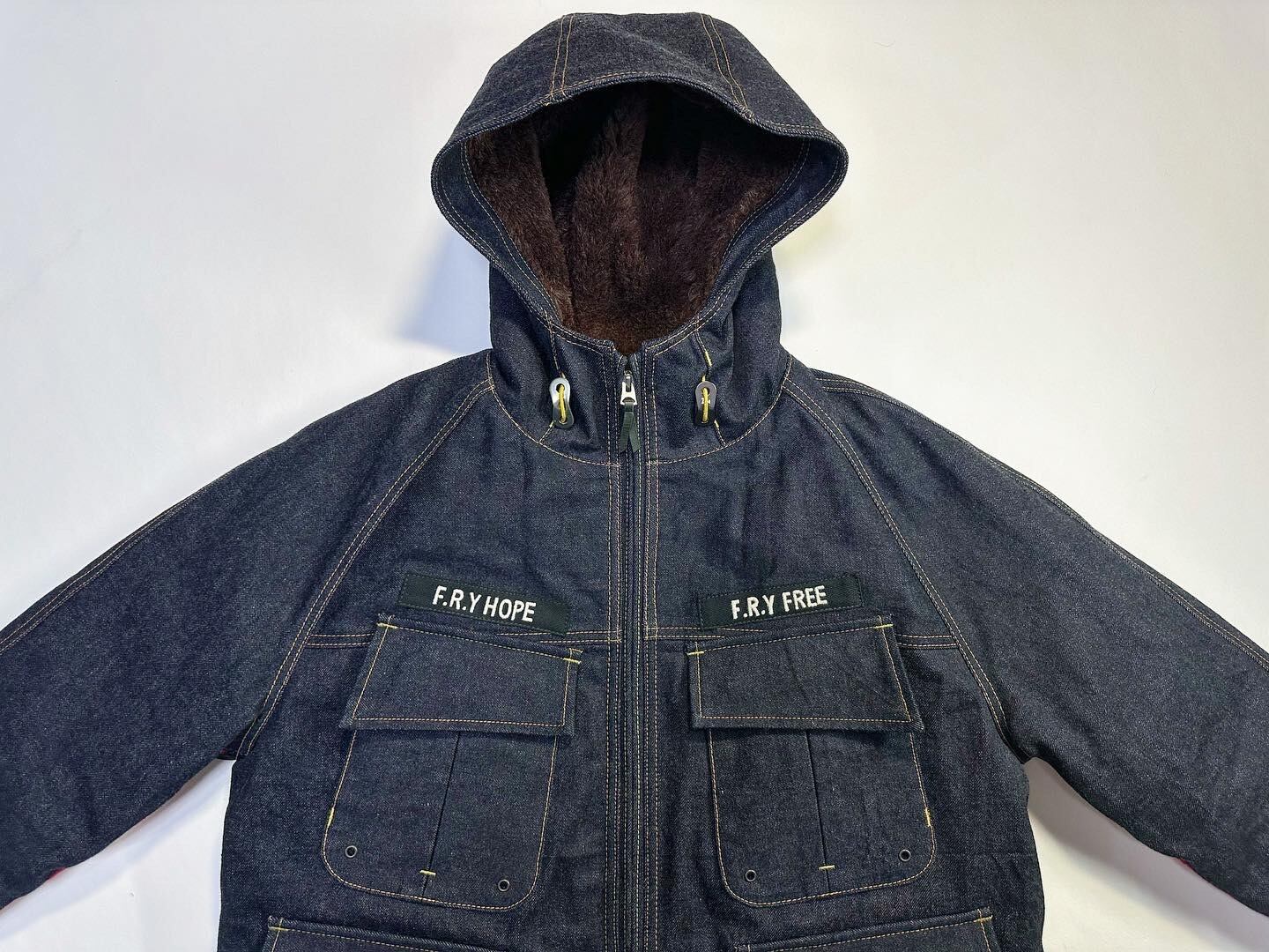 23AW FURY 憤デニムユーティリティファティーグジャケット 23AW FURY 憤デニムユーティリティファティーグジャケット