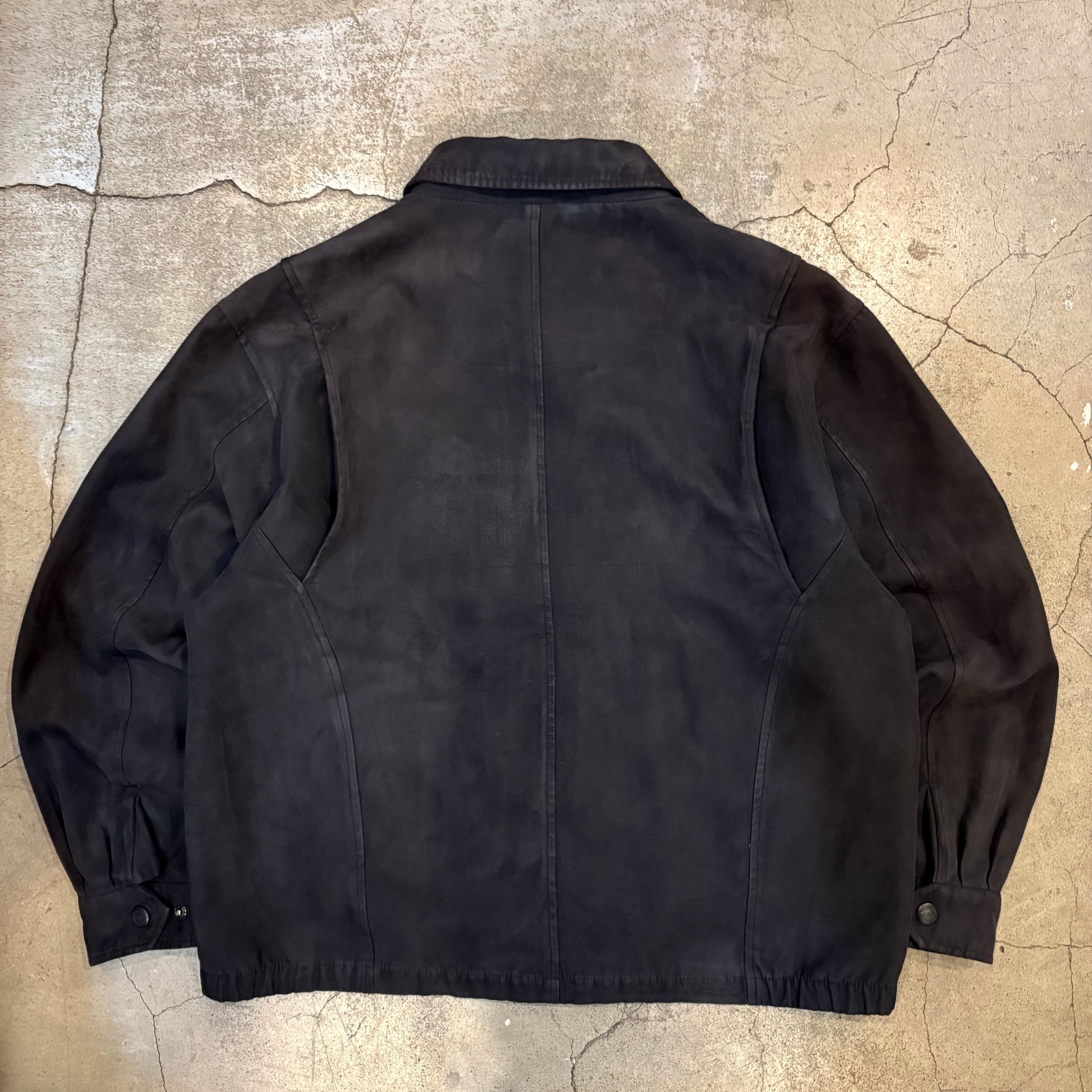 Urban Equipment fake suede zip up jacket | 仙台 古着屋 ShuShuBell