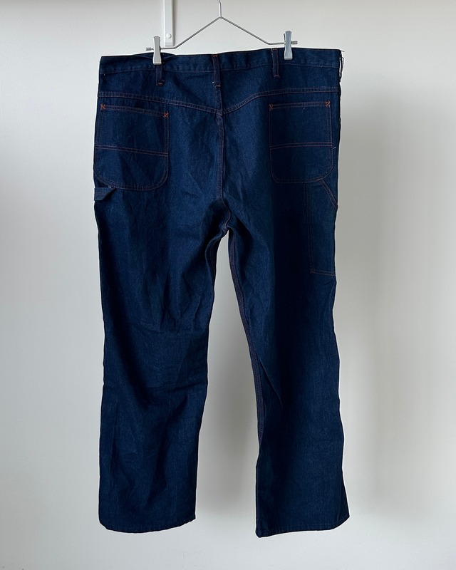 -BIG MAC- Vintage 70s W44L30 Denim Painter Pants made in USA