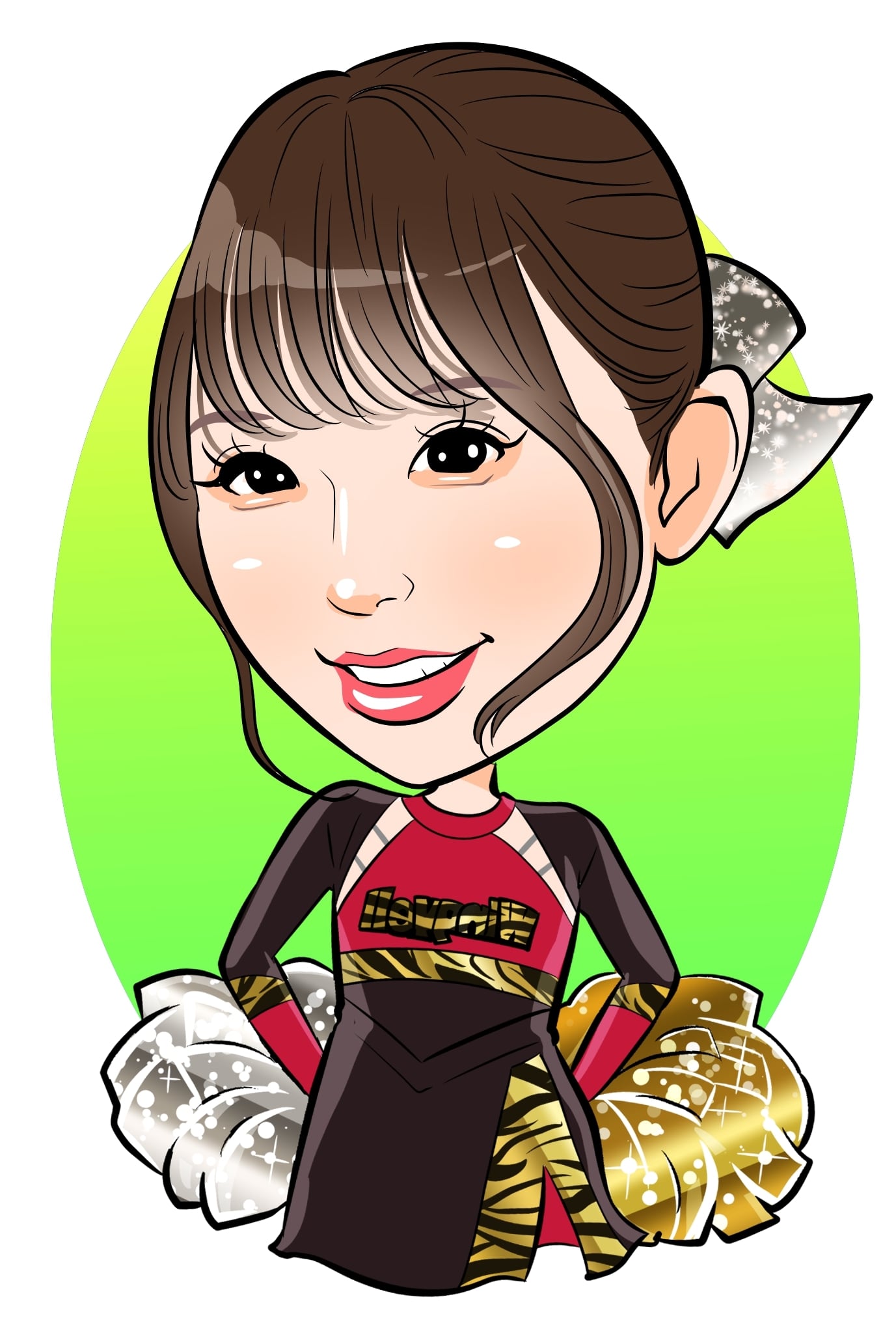 ＋1名さま | 川上奈々の似顔絵屋さん