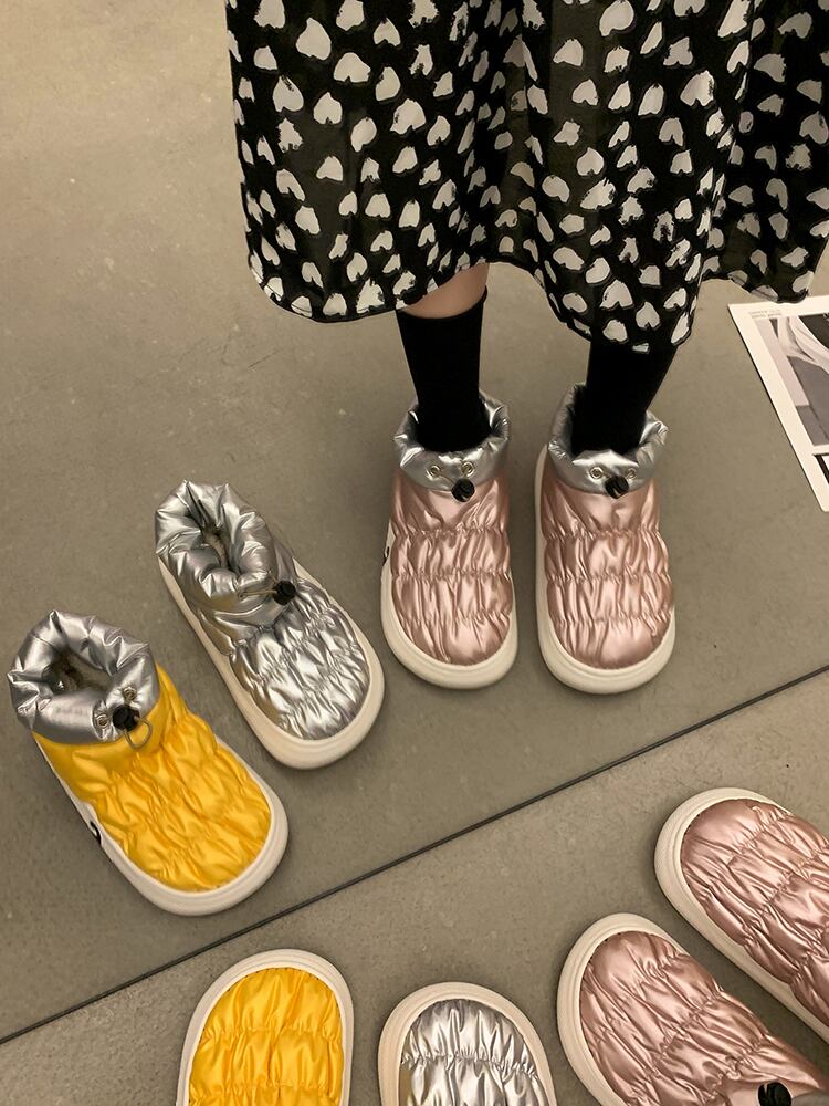 ウィンターレッドブーツ 靴 シューズ コットン 冬物 部族の婦人靴59590090001