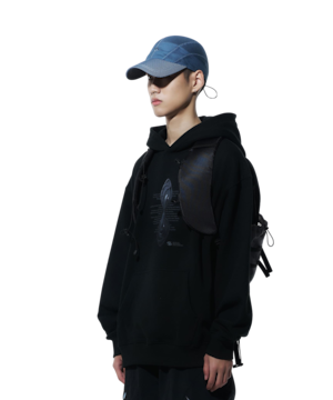 [SAN SAN GEAR] RELIC HOODIE [BLACK] 正規品 韓国ブランド 韓国通販 韓国代行 韓国ファッション sansan san san サンサンギア