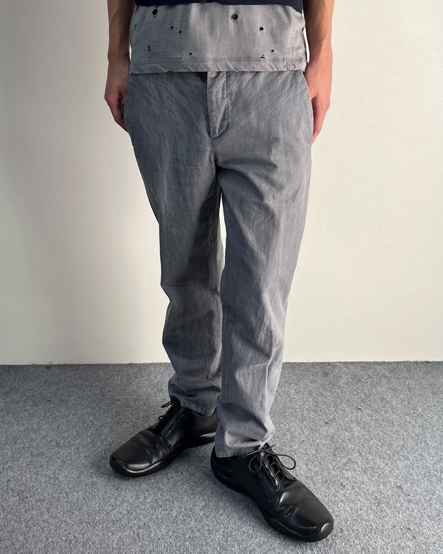 【2017/SS PRADA】faded work pants
