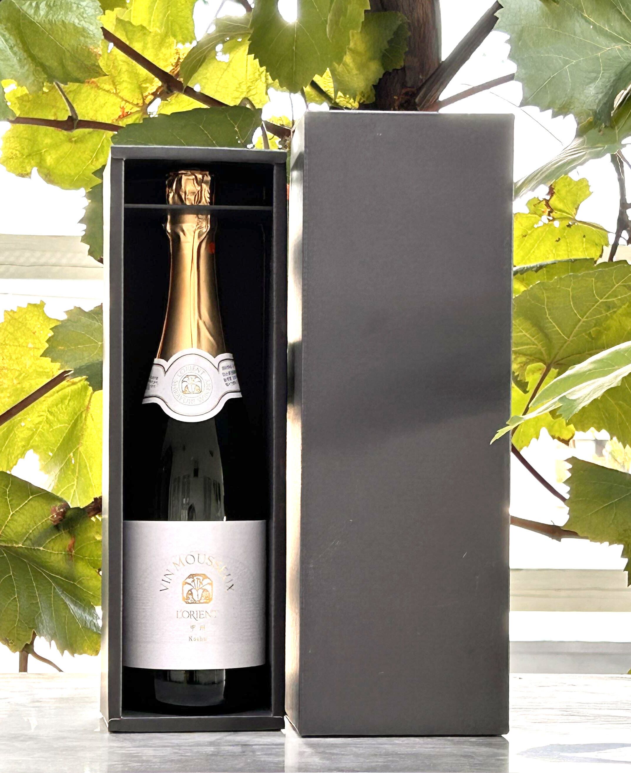 有料贈答箱 ＜2本入り＿720ml＆750ml用＞ | ロリアンワイン 白百合醸造