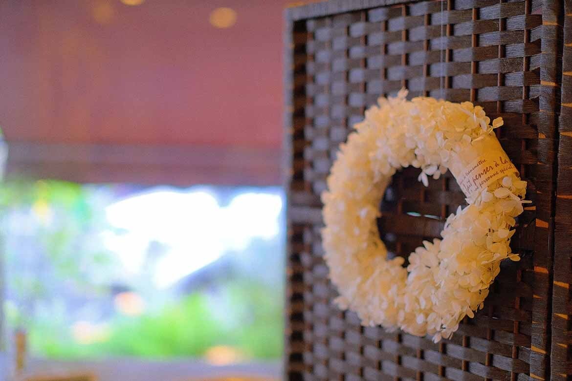 wreath Cホワイト【Preserved】 | R＋Flower Cafe