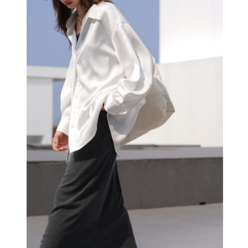 drape shirt 10962