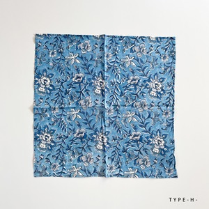 【2023SS】Blockprint handkerchief