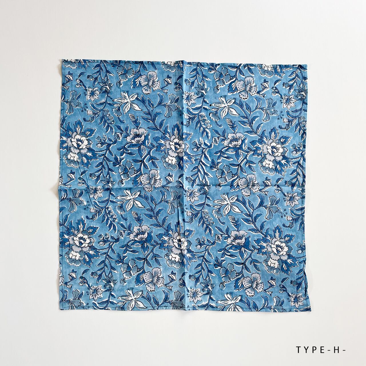 【2023SS】Blockprint handkerchief