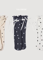 韓国子供服 / 26Autumn / 〖取寄〗valubebe / ブラン ハート ロールネック / ベビー服 / キッズ服 *free *