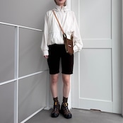 多機能ナイロンWジップPK/ホワイト