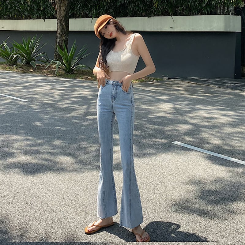 お取寄せ ヨーロッパ夏新レトロ薄型真珠ルースと薄型ハイウエストストレートワイドレッグジーンズパンツ女性ファッションストリート21 Pants Capris 本物 セール Spacecreatebrain Jp お取寄せ ヨーロッパ夏新レトロ薄型真珠ルースと薄型ハイウエストストレートワイドレッグジーンズパンツ女性ファッションストリート21 Pants Capris 本物 セール Spacecreatebrain Jp