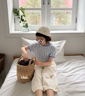 韓国子供服⌇Hei⌇タングンTシャツ⌇26summer⌇半袖Ｔシャツ⌇ *XS~XL*