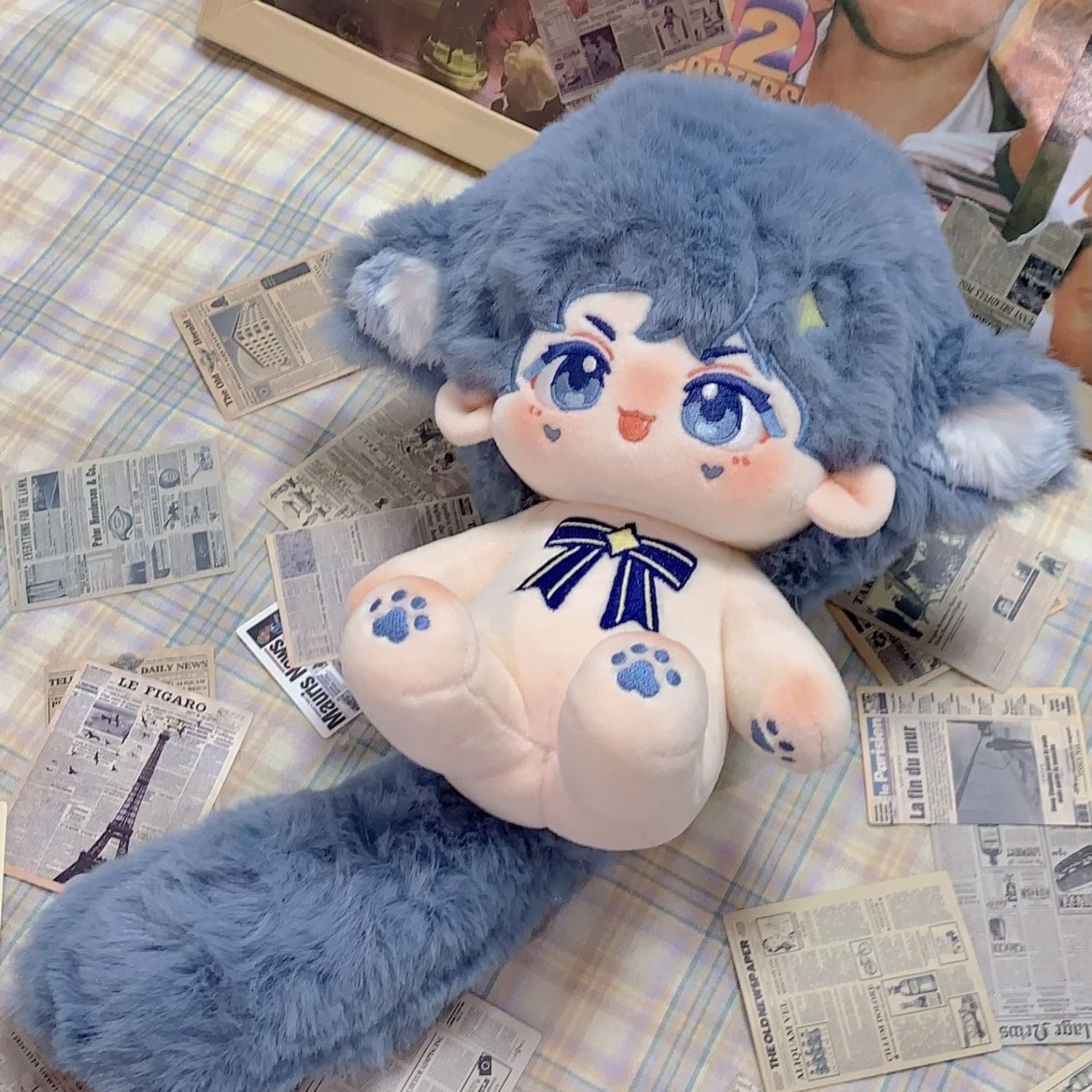 綿人形 20cm 着せ替えぬいぐるみ 無属性 着せ替え人形 女の子 コットン