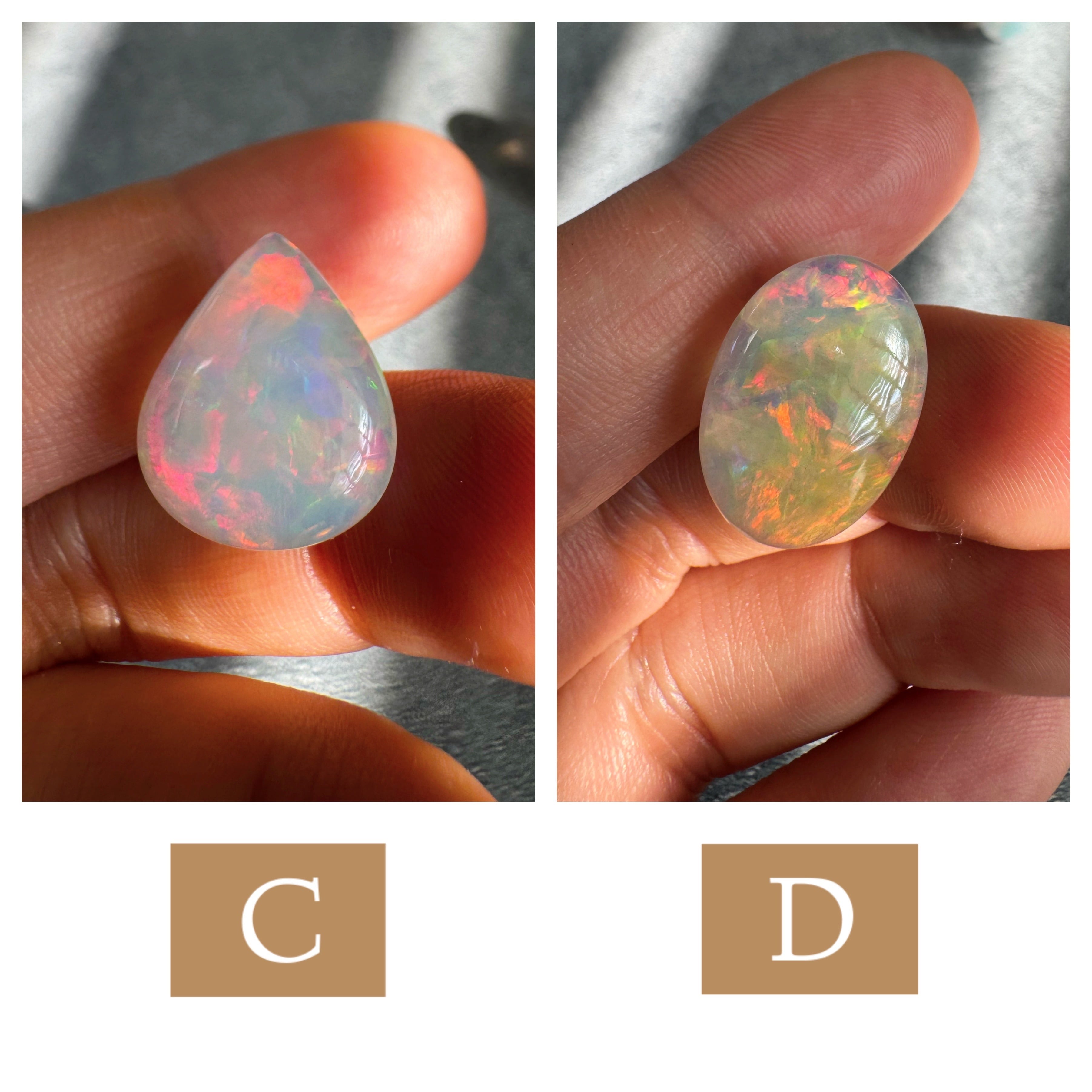 オーストラリア産”AAArank opal Opalite hair accessory（AAAランク