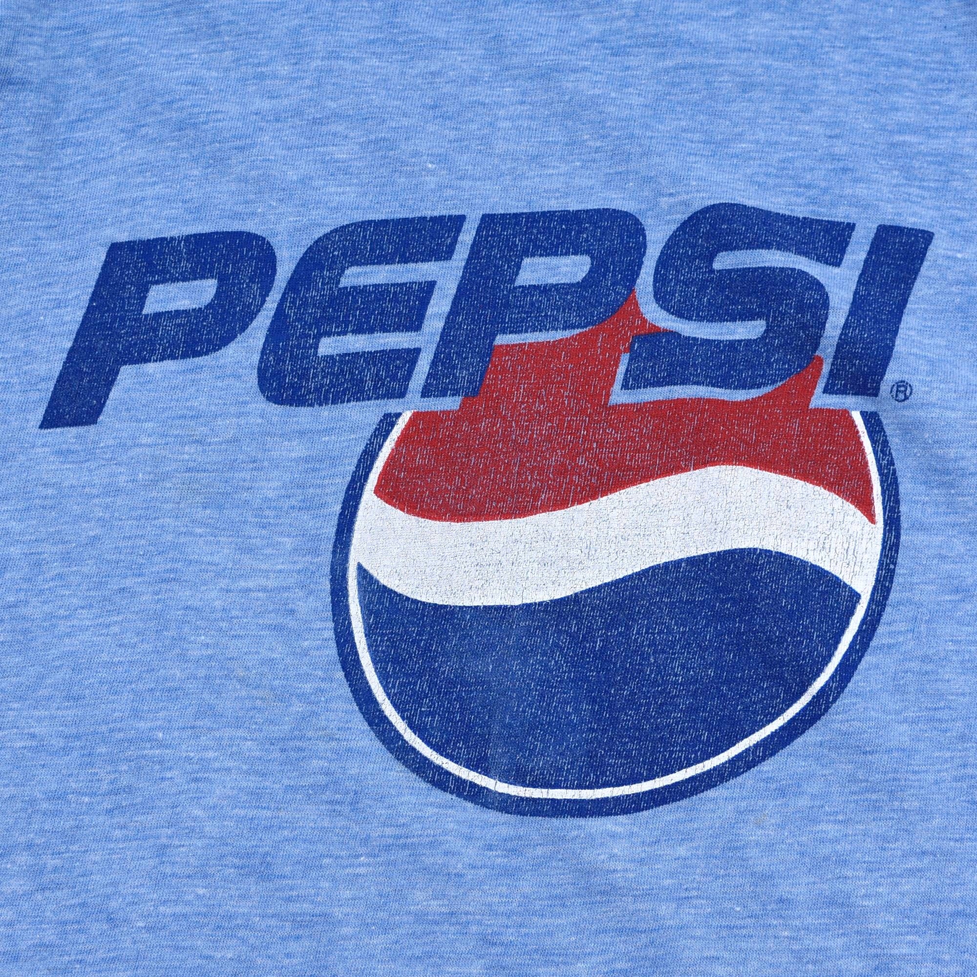90's PEPSI logo print ringer T shirt | 古着屋 grin days memory