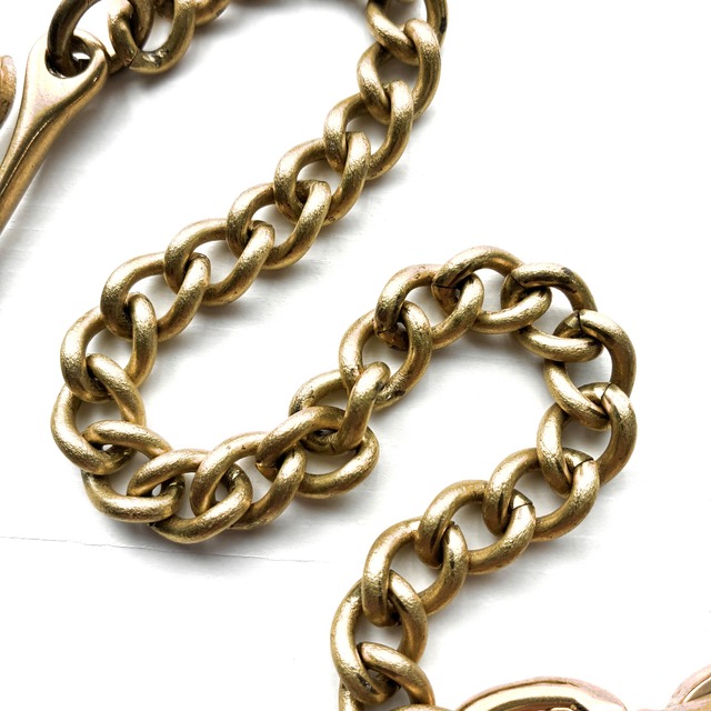 Long Trucker Wallet Chain (BRASS)