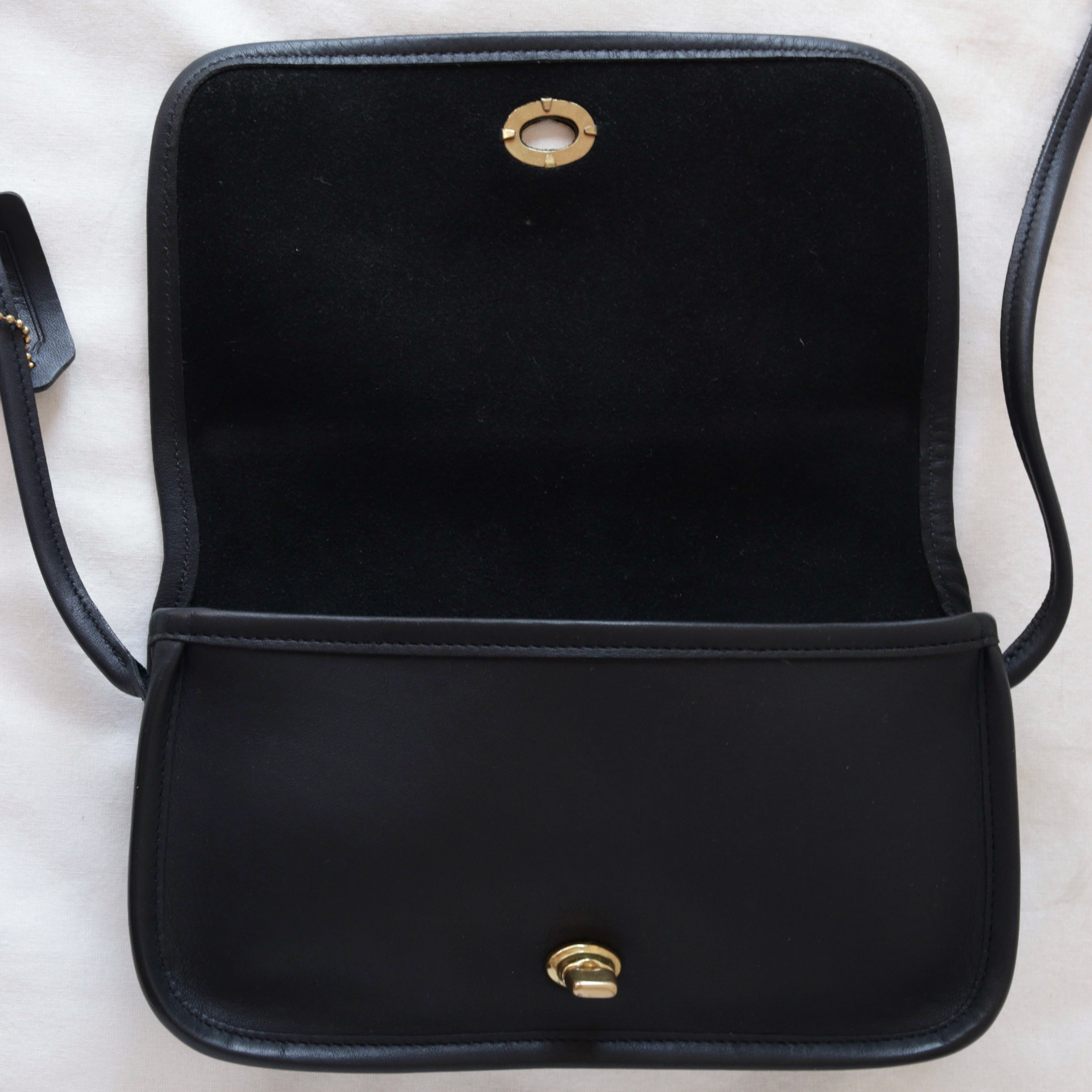 極美品 vintage coach old archive Berkeley 黒 VINTAGE COACH (OLD COACH オールドコーチ ショルダーバッグ) DINKY