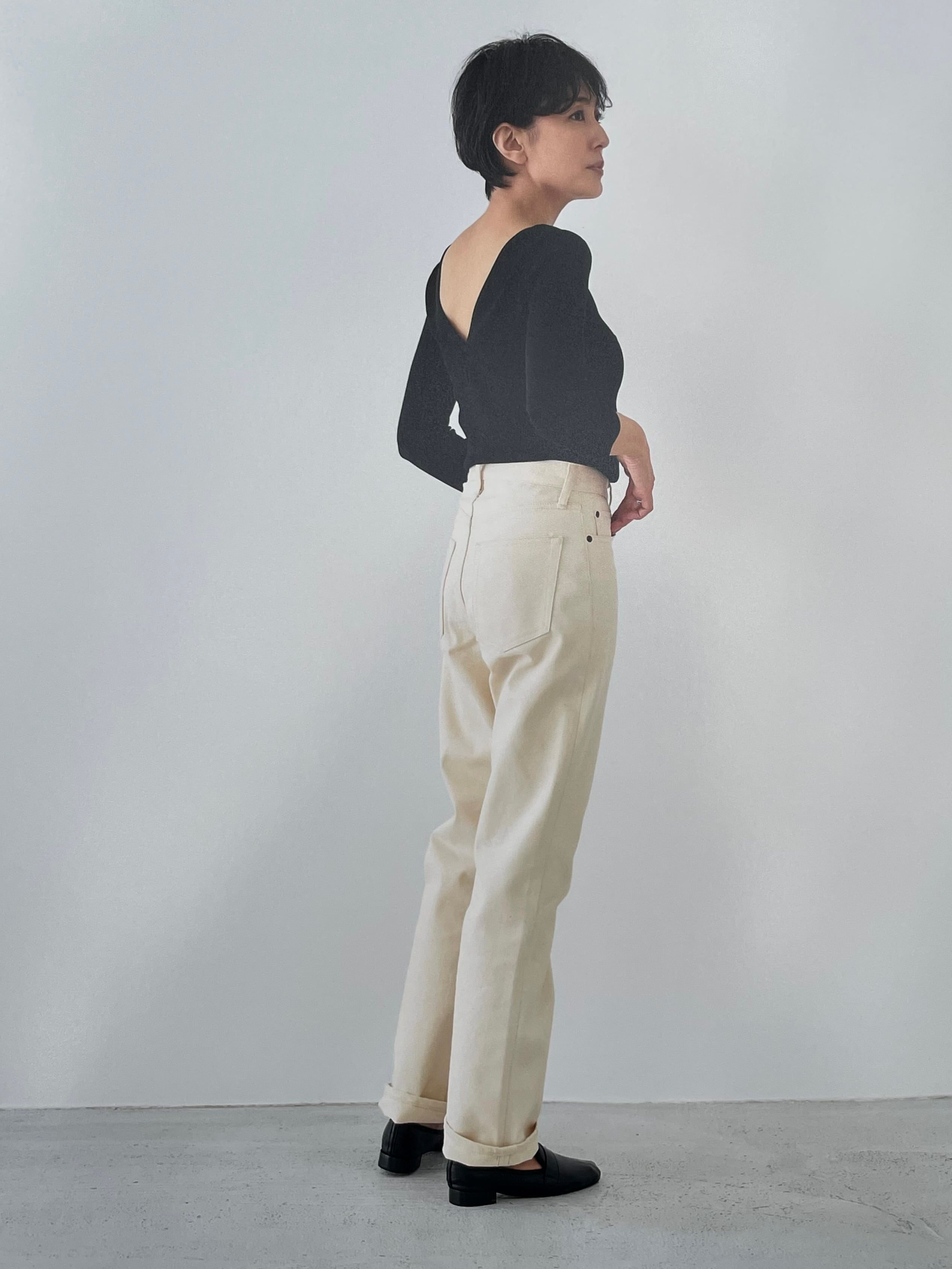 SINME モンローデニム オフホワイト | 1F Store