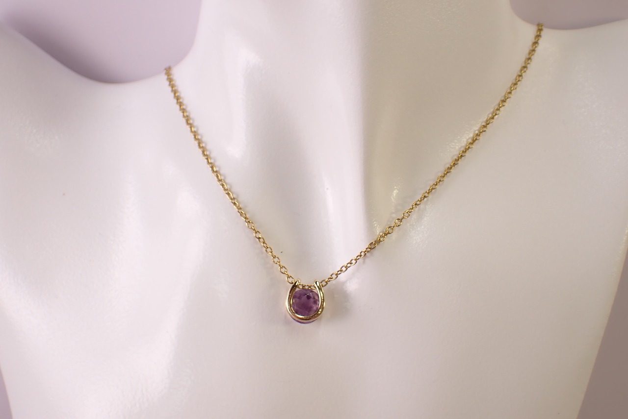 フローライトネックレス　2.41ct [D12‐200]