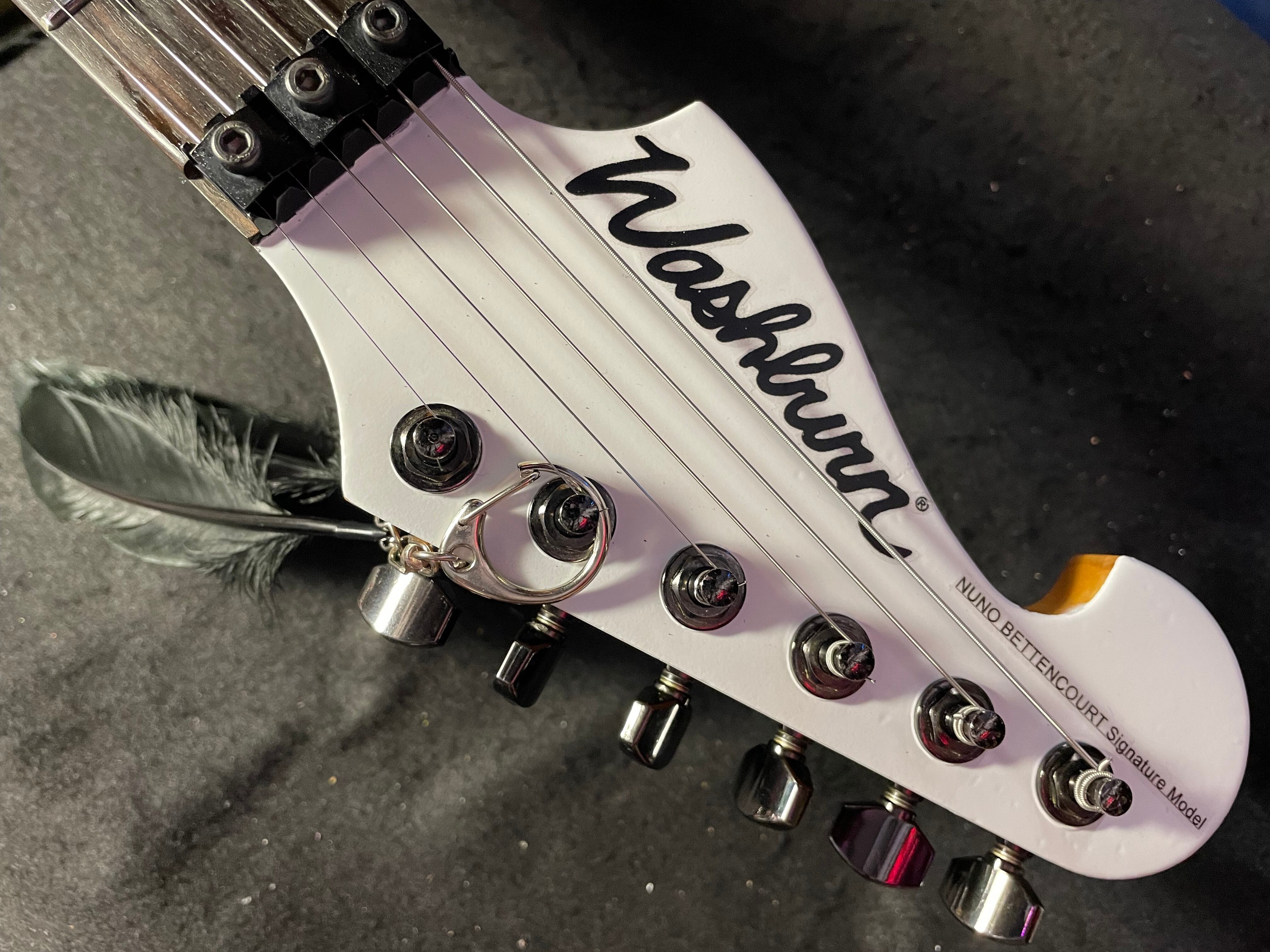 超拘りのWashburn N4 Great White Hope.LEG mod.ワッシュバーン 