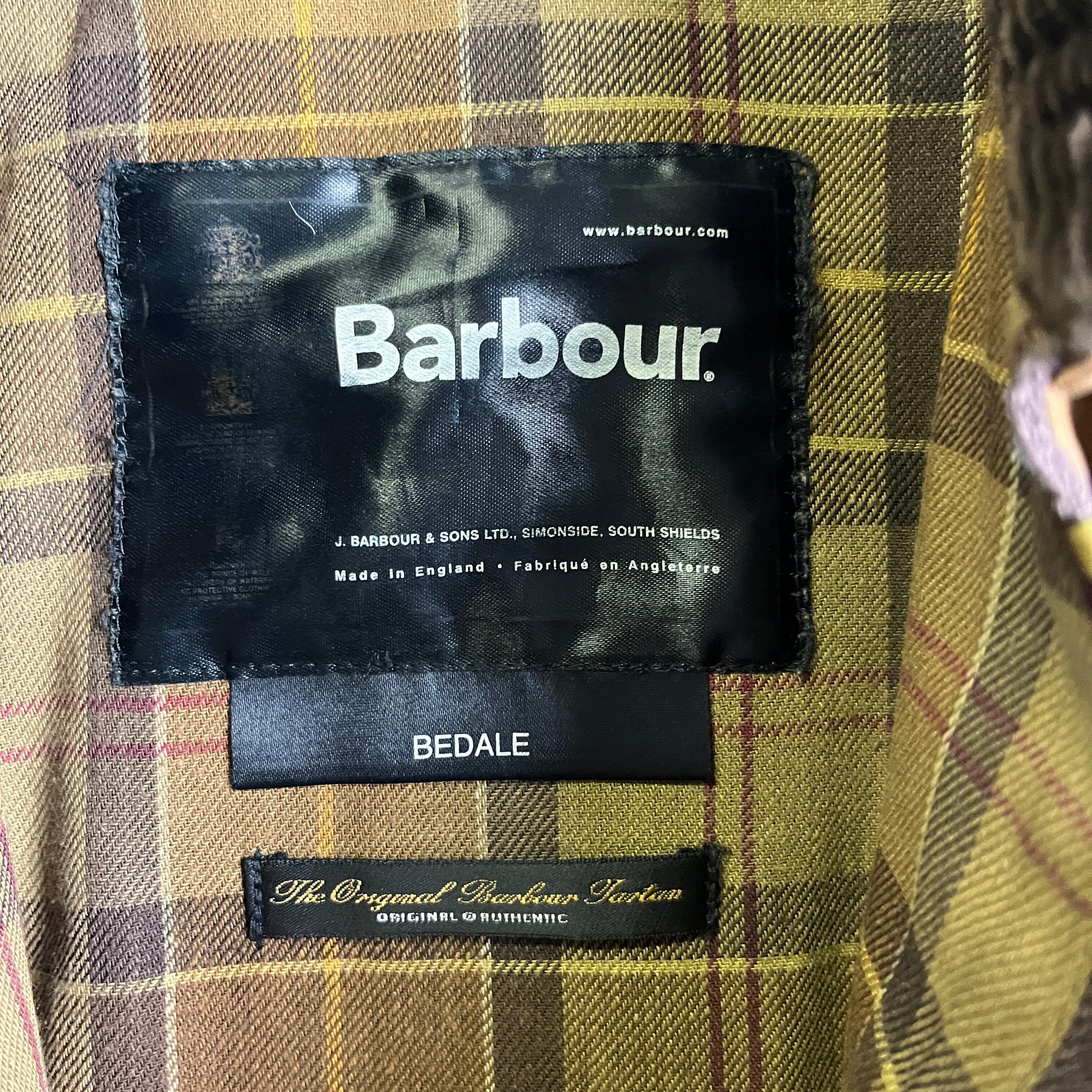 英国製 Barbour バブアー オイルドジャケット BEDALE ライト 英国製 Barbour バブアー オイルドジャケット BEDALE ライト