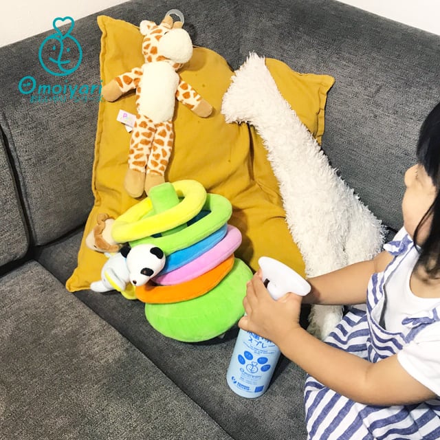 ノズル付＞ 【手の除菌にも◎】大豆でできた除菌・消臭スプレー 400ml