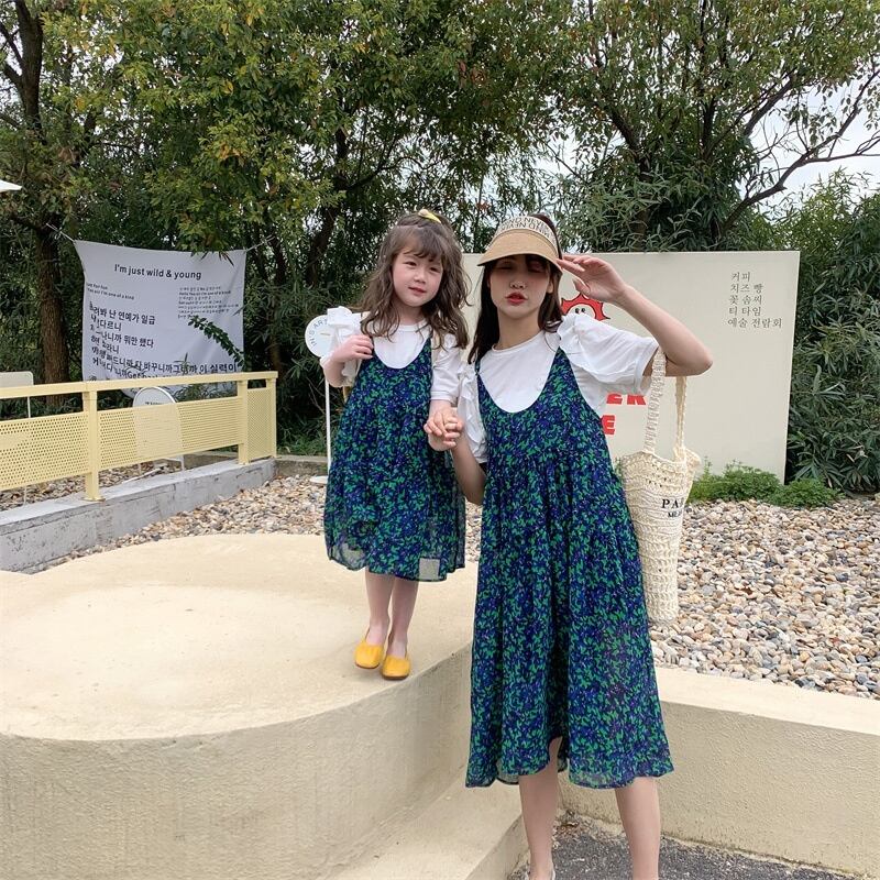 Elephant S Closet 親子ペアルック ワンピース ズボン 1セット 割り引き